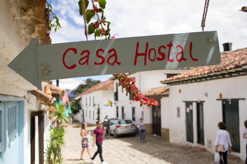 Casa Hostal Villa De Leyva Exterior photo